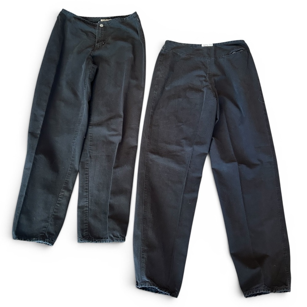 Gramicci Vintage Women’s  Bundle 10-12 Black Straight Leg Pants - USA  hiking